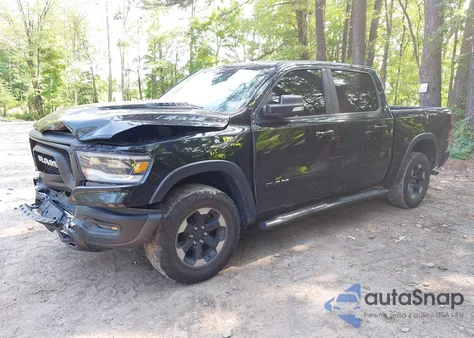 2019 Ram 1500 Rebel 4X4 5'7 Box from USA, damaged, VIN 1C6SRFLT5KN652309